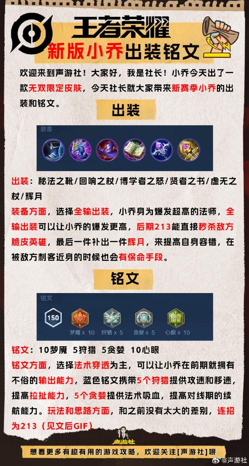  王者荣耀的小乔出装，王者荣耀小乔出装推荐-第3张图片-汇壹游戏