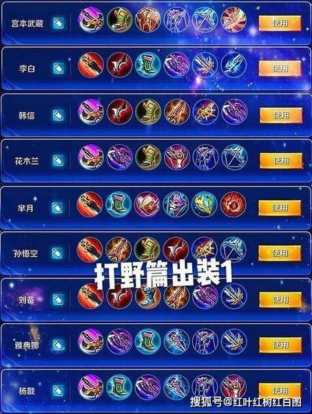 王者荣耀打野的出装_王者荣耀打野出装的出装铭文怎么选取-第3张图片-汇壹游戏